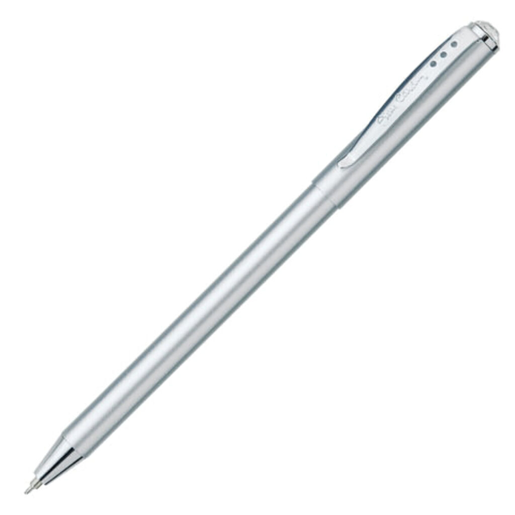 Ручка подарочная шариковая PIERRE CARDIN Actuel, цвет-серебристый металлик