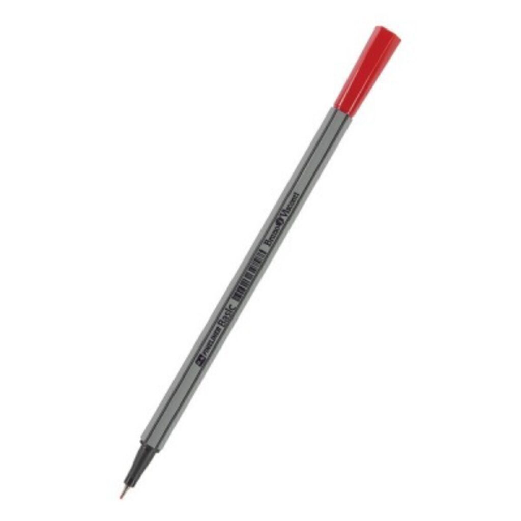 Ручка линер 0,4мм "BrunoVisconti. Basic" красная