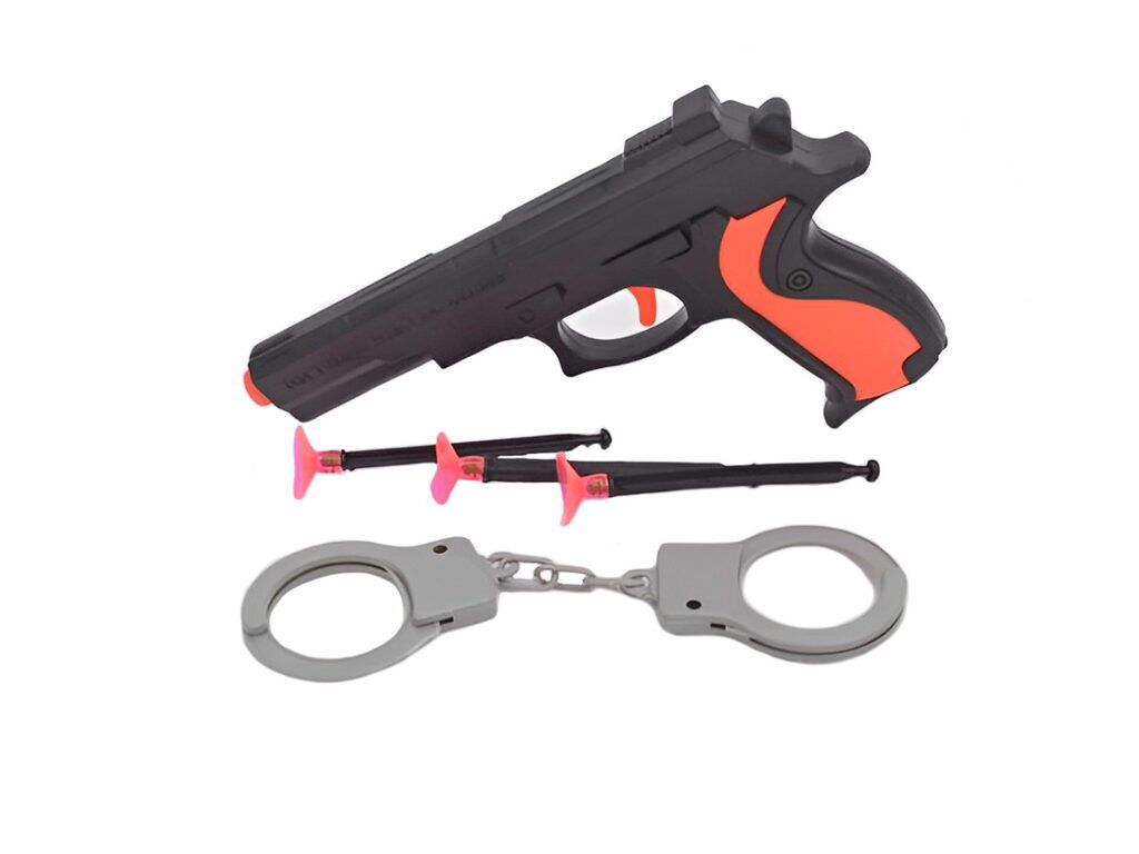 Игровой набор "На страже 2" пистолет,пули,наручники