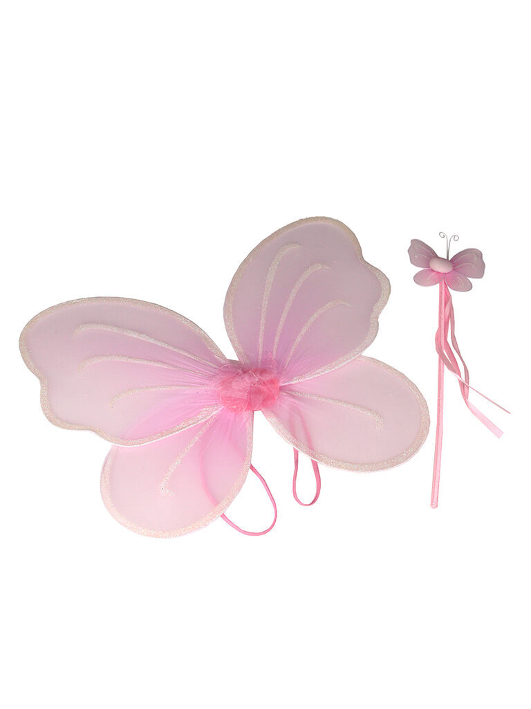 Карнавальный набор "Маленькая бабочка" крылья и палочка