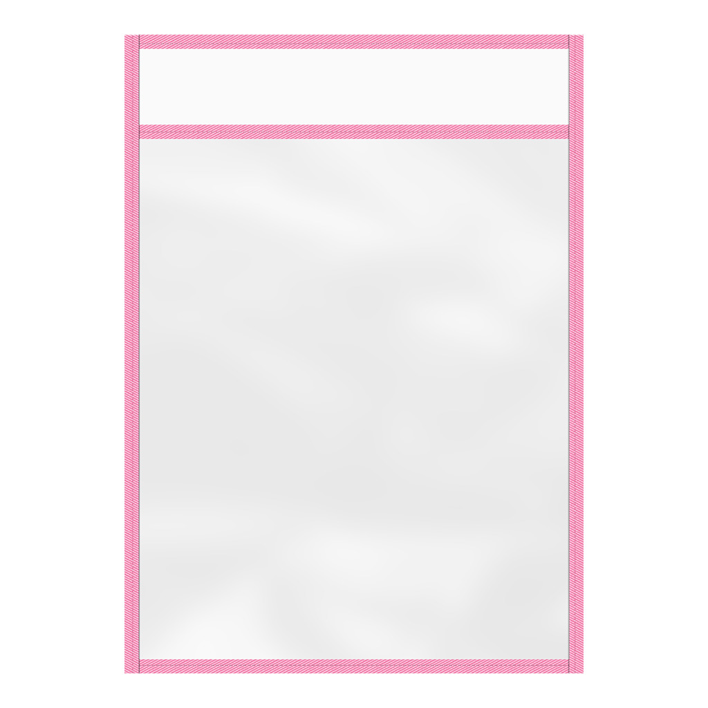 Папка "пиши-стирай" пластиковая ErichKrause А4, розовая (в пакете по 12 шт.)
