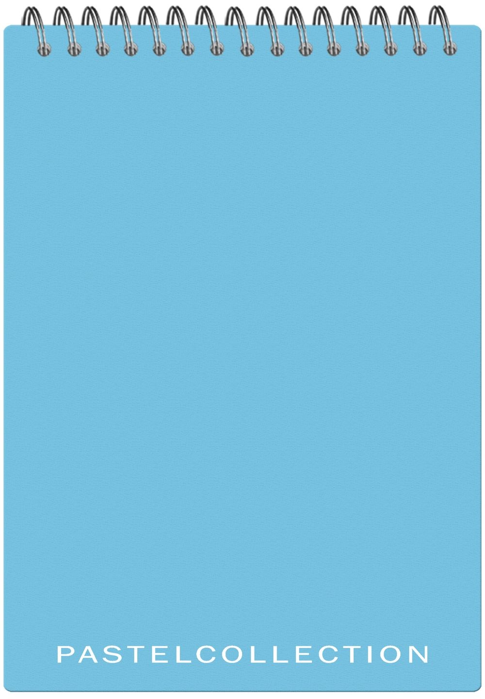 Блокнот А5 пласт.обл.  60л "Pastel Collection Blue/Mint" гребень, кл.