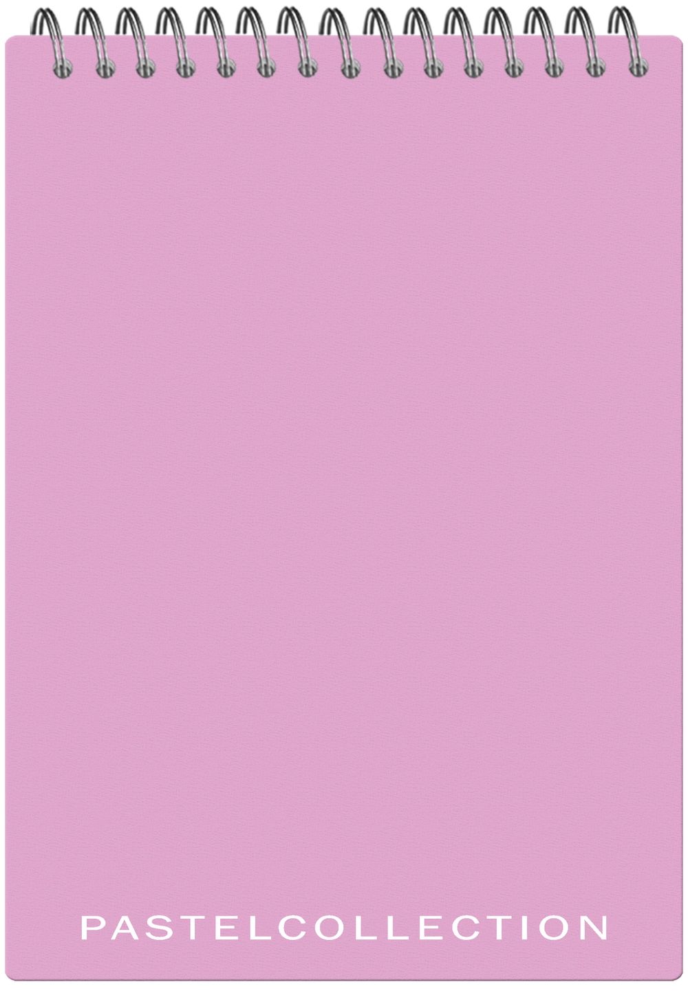 Блокнот А5 пласт.обл.  60л "Pastel Collection Pink/Purple" гребень, кл.