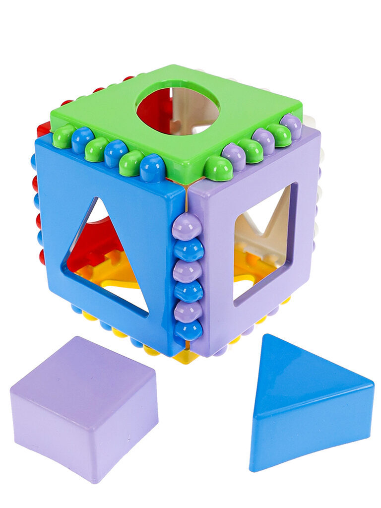 Сортер "Куб логический маленький" 1+