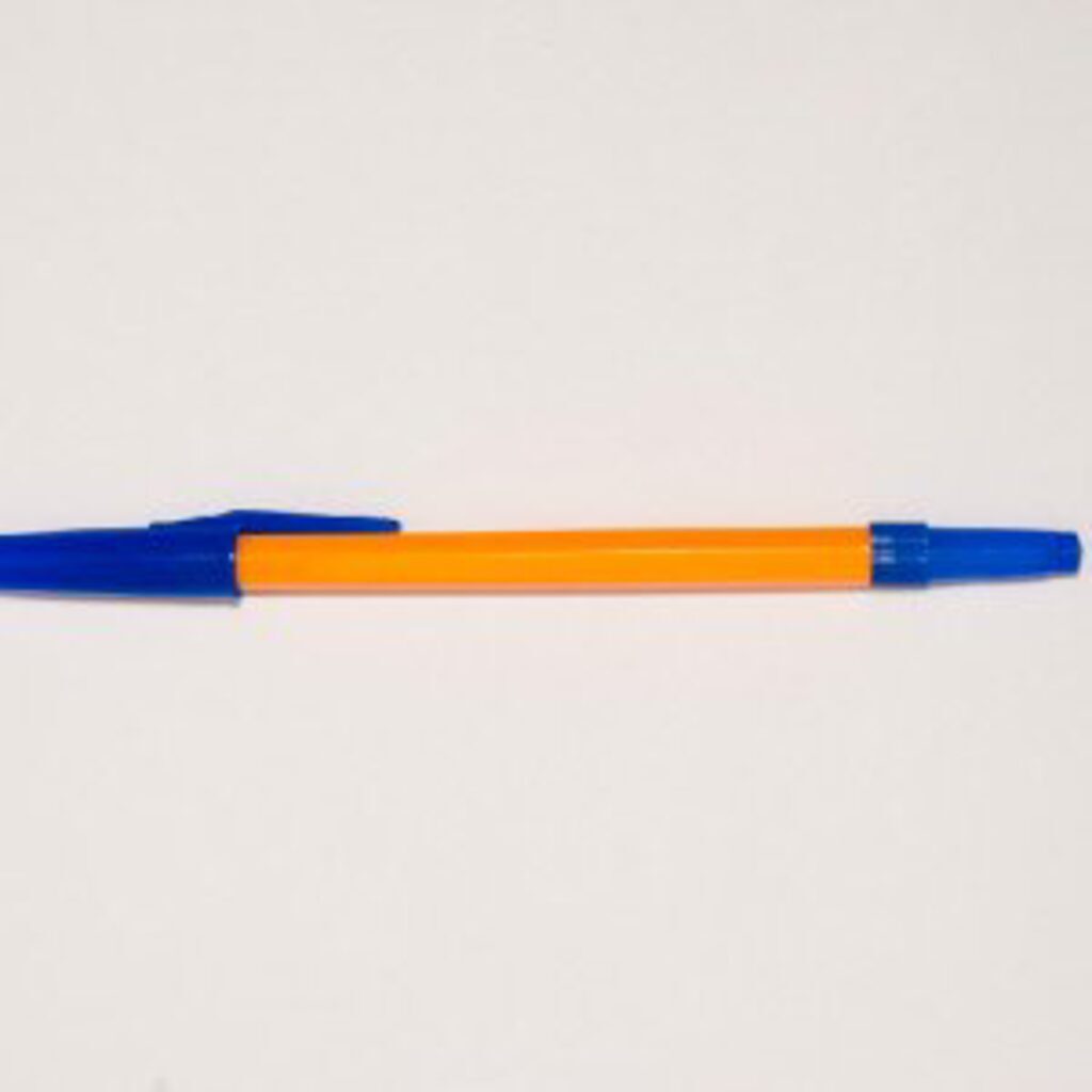 Ручка шар. СОЮЗ РШ СН, синяя, оранжевый корпус