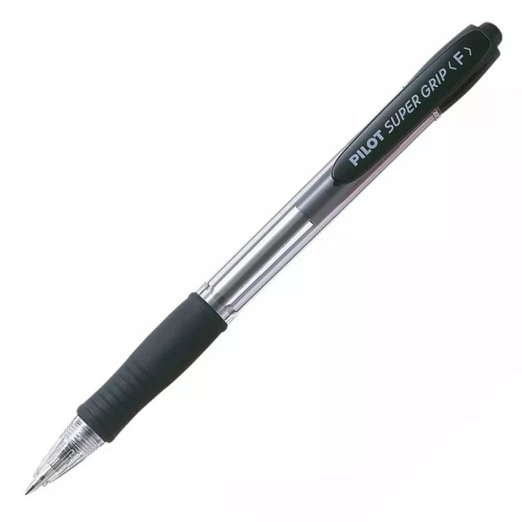 Ручка шариковая автомат. Super Grip 0.7мм черн.