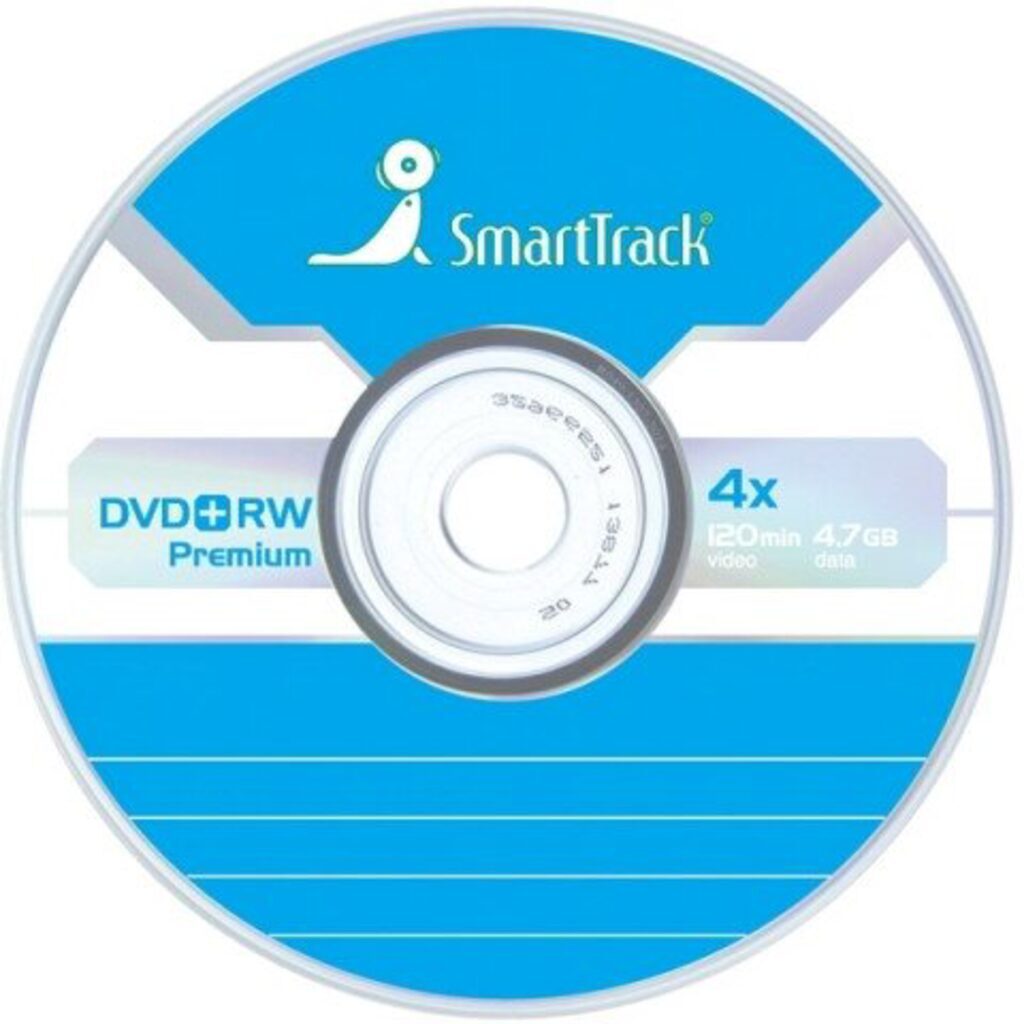 Диск DVD-RW Smart Truck 4х емкость 4,7Gb, Slim