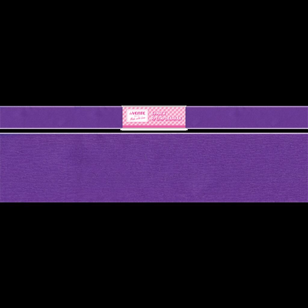 Бумага подел. 50*250 32 г/м рулон   креп фиолетовая