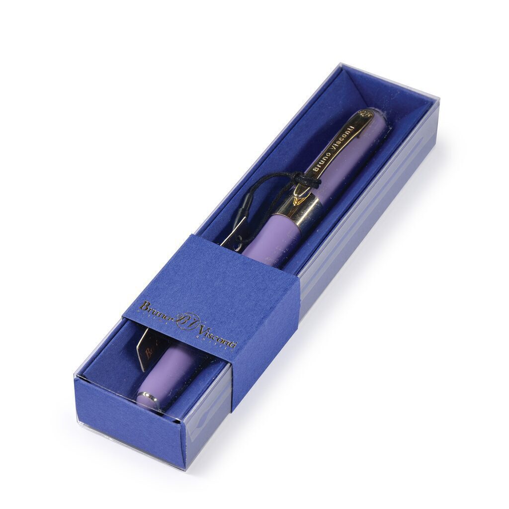 Ручка в футляре "Monaco. Лавандовый" шарик., 0,5мм, пластик/металл., синие чернила