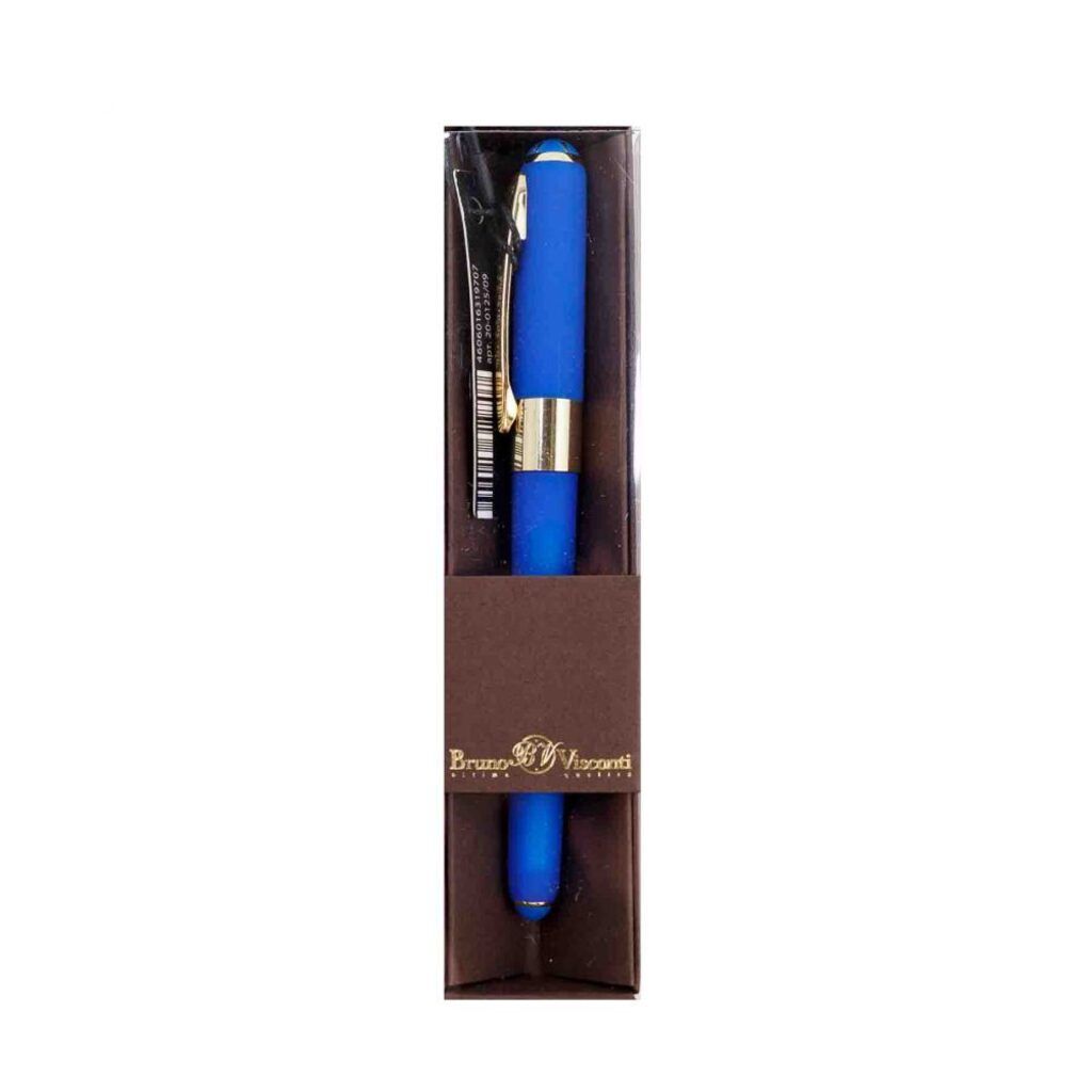 Ручка в футляре "Monaco. Сине-фиолетовый" шарик., 0,5мм, пластик/металл., синие чернила