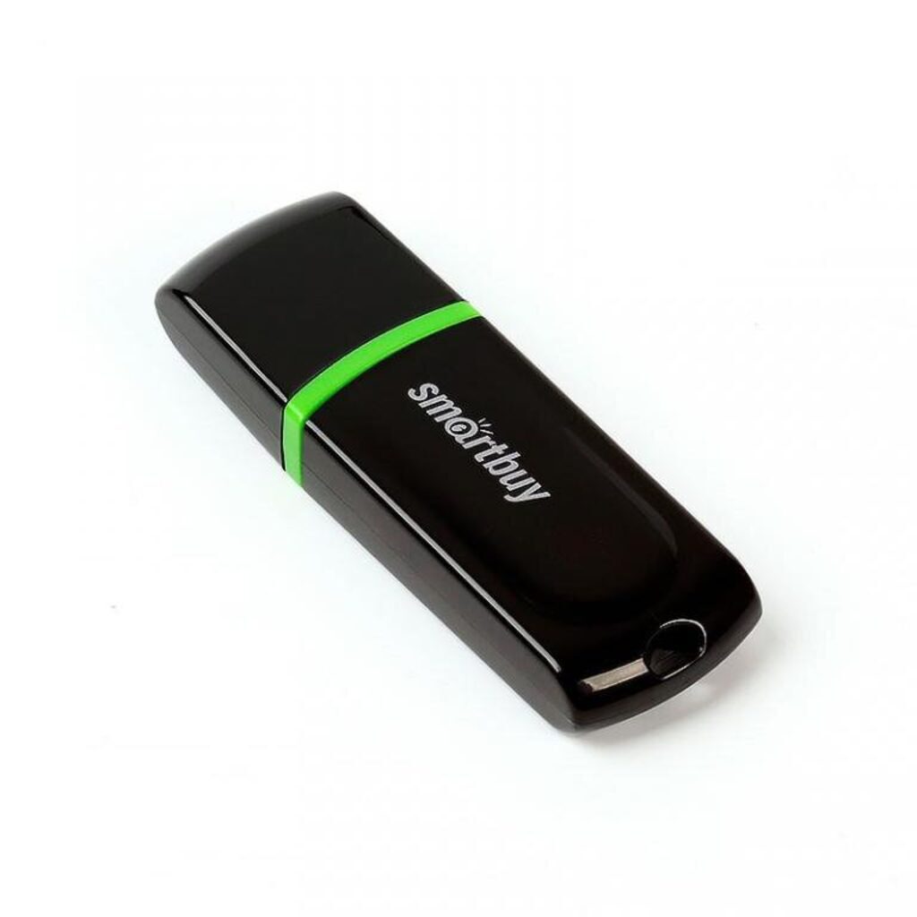 Флеш-драйв  16 GB USB 2.0 Smartbuy Paean Black