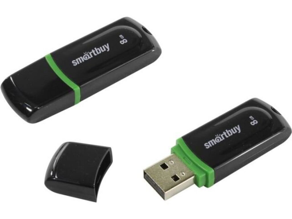 Флеш-драйв   8 GB USB Smartbuy Paean Black
